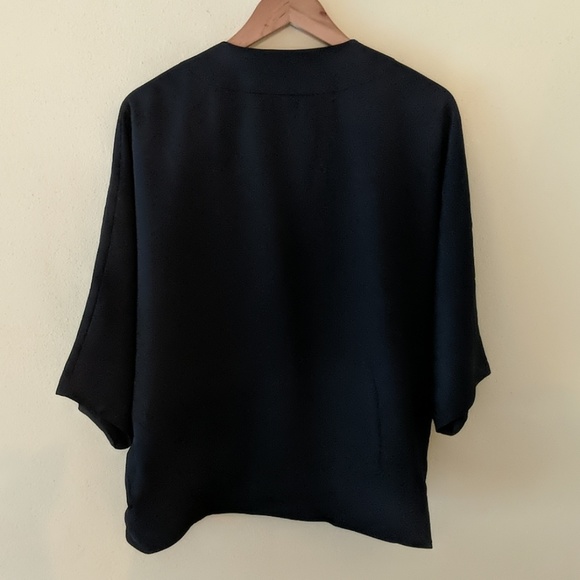 Black short Blazer Anthropologie - Picture 3 of 4